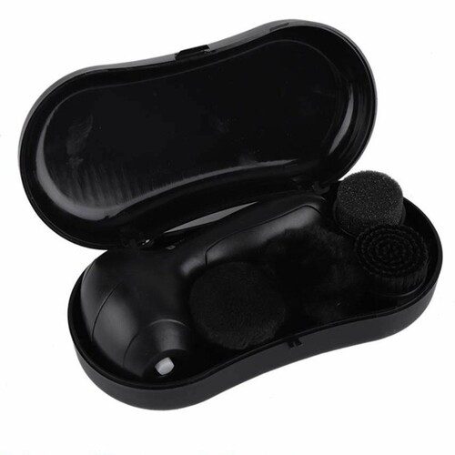 Wholesale new electric shoe polisher portable shoe polisher brush handheld automatic oiling leather goods maintenance shoe polisher home