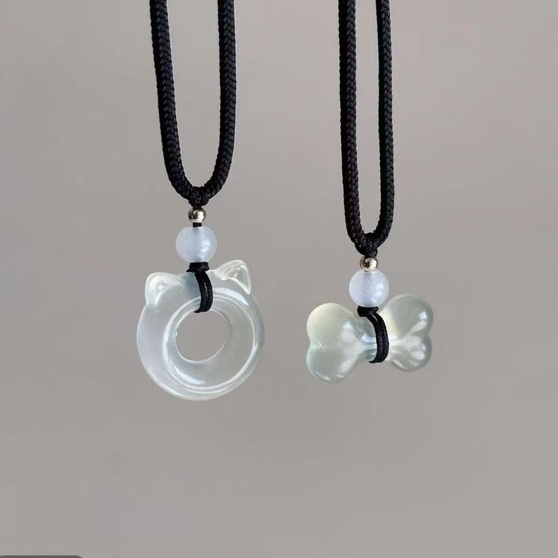 New Puppy Cat Necklace Bone Exquisite Cute Pendant Necklace Couple Girlfriend Gift Girlfriend Accessories