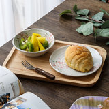 Японская импортная керамическая обеденная тарелка