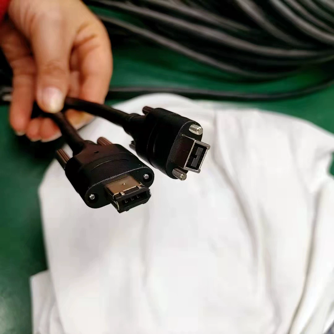 Визуальное оборудование 1394 FireWire A Пара B6P9P Высокая мягкая линия цепи