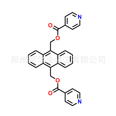蒽-9,10-二基双(亚甲基) 二异烟酸酯 CAS：1259291-04-7