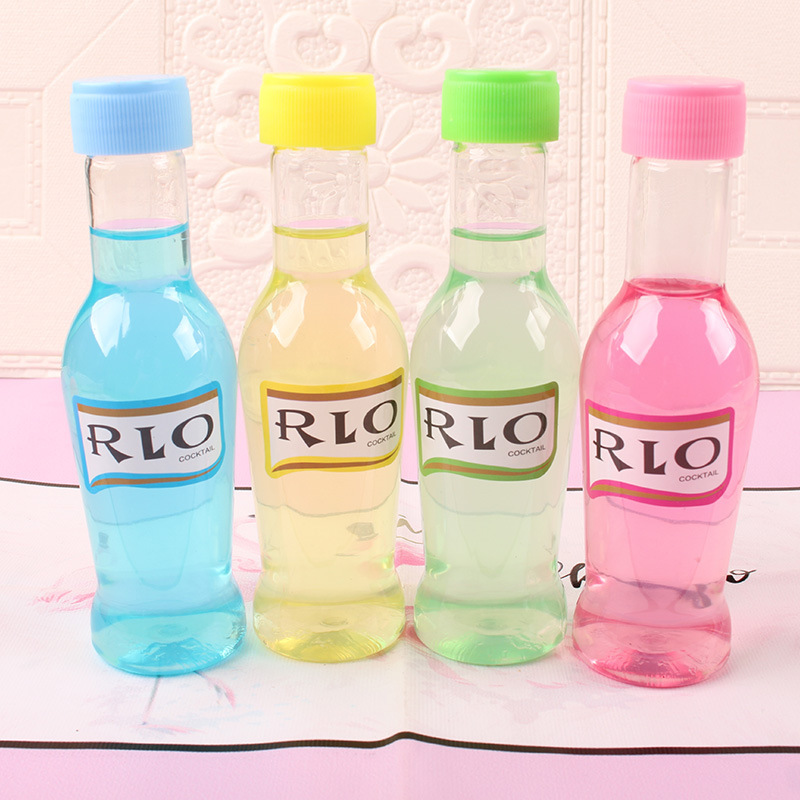 Net red fake cement cocktail bottle fake water Maldives Fish Girl decompression toy factory wholesale