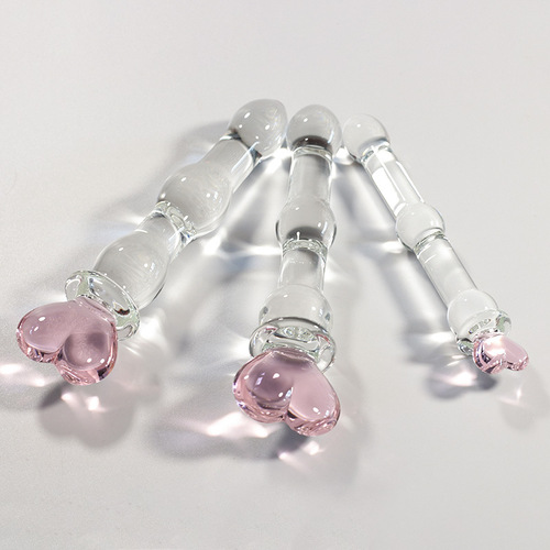 Love Key Love Wand Crystal Phallus Anal Plug Rear Pearl Self Pleasing Devices Adult Toys Erotic Accessories