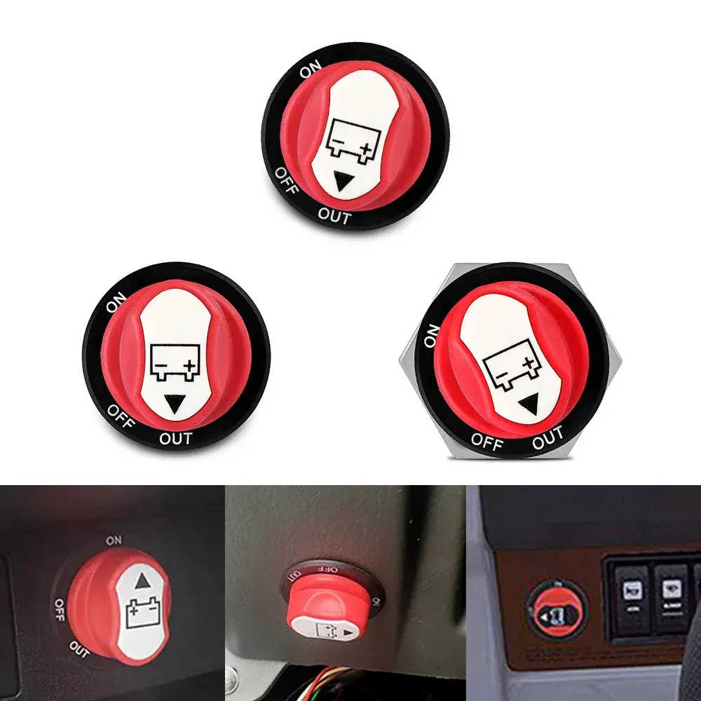 跨境热销50A100A200A游艇电瓶开关 汽车断电开关蓄电池断电开关