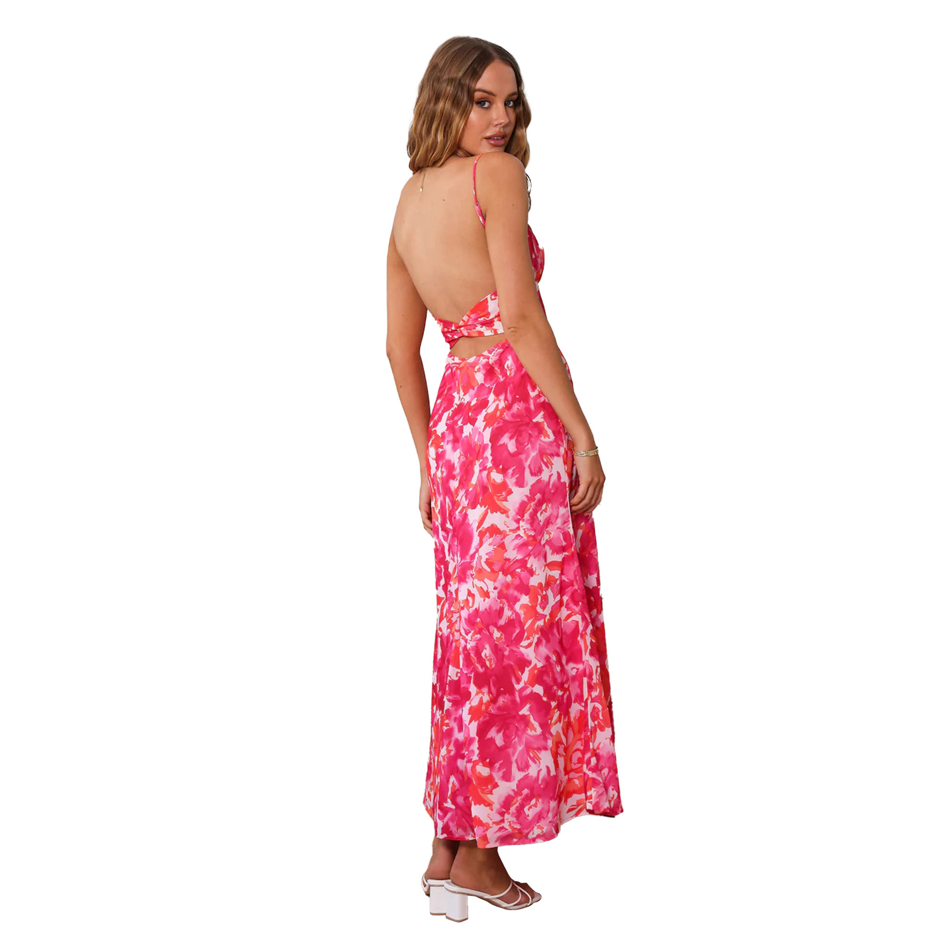 315g Weight Midi Dress Dress Length Type Sleeveless Sleeve Length Strap Dress Dresses Type Spandex, Polyester Fabric Type Mid Waist Waist Line Holiday, Daily Occasion Strap Neckline Slim Fit Type Color Block, Painted Flower Pattern Summer Season Women's Gender Printing, Zipper Design Vacation Style Wholesale Women's Vacation Printing Zipper Color Block Painted Flower Holiday Daily Strap Sleeveless Strap Dress 25