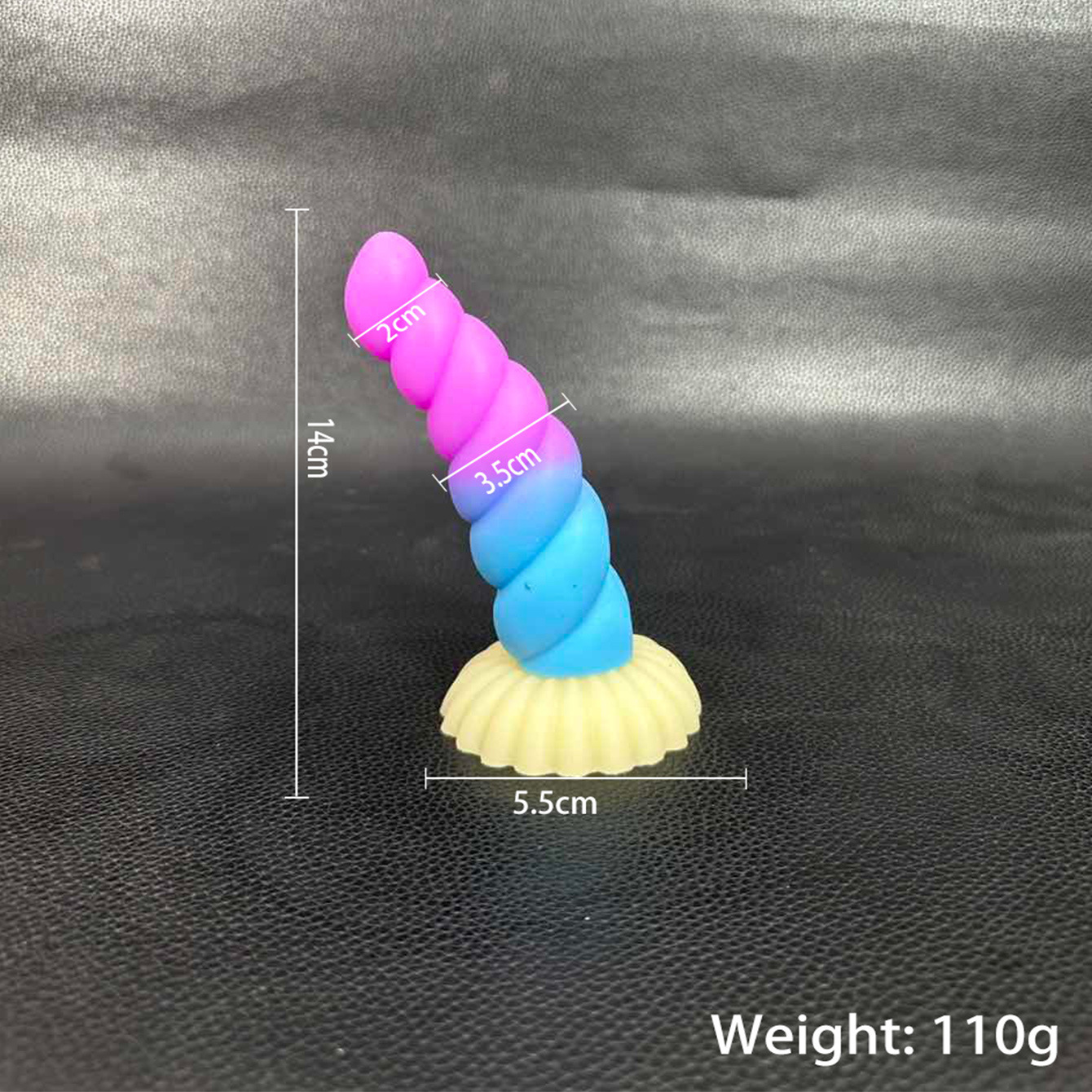 Shaped Silicone Anal Beads with Colorful Design for Adult Wellness — detail image 11