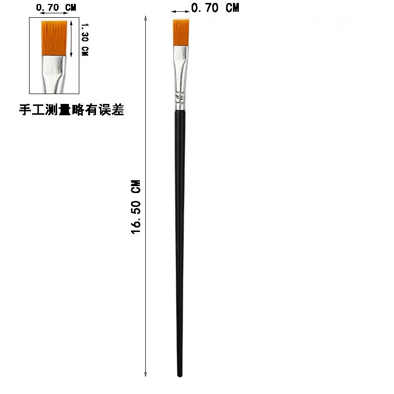 Ventas directas de la fábrica de Weizhuang Cepillo de pintura al óleo digital Cepillo de pintura para colorear de graffiti Cepillo de pintura para niños
