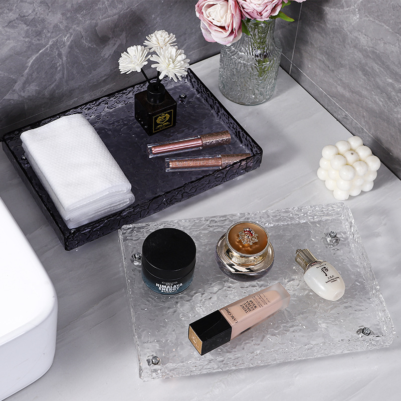 Toilet Toilet Countertop Toilet Tray Cosmetic Acrylic Bathroom Rack Shelf Storage Washing Rack