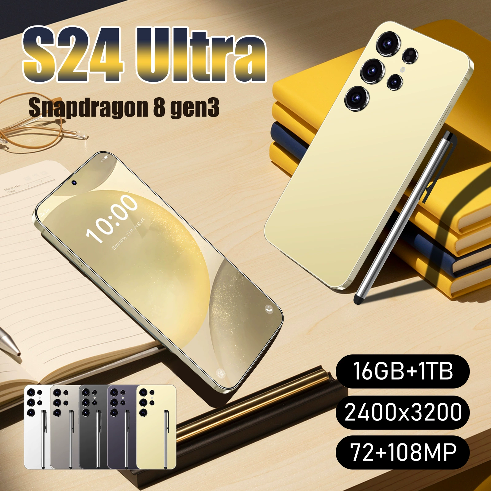 Spot S24Ultra кросс-border смартфон с 16+1 ТБ большой памятью 4G прямые продажи фабрики на экспорт, можно отправлять через посредника