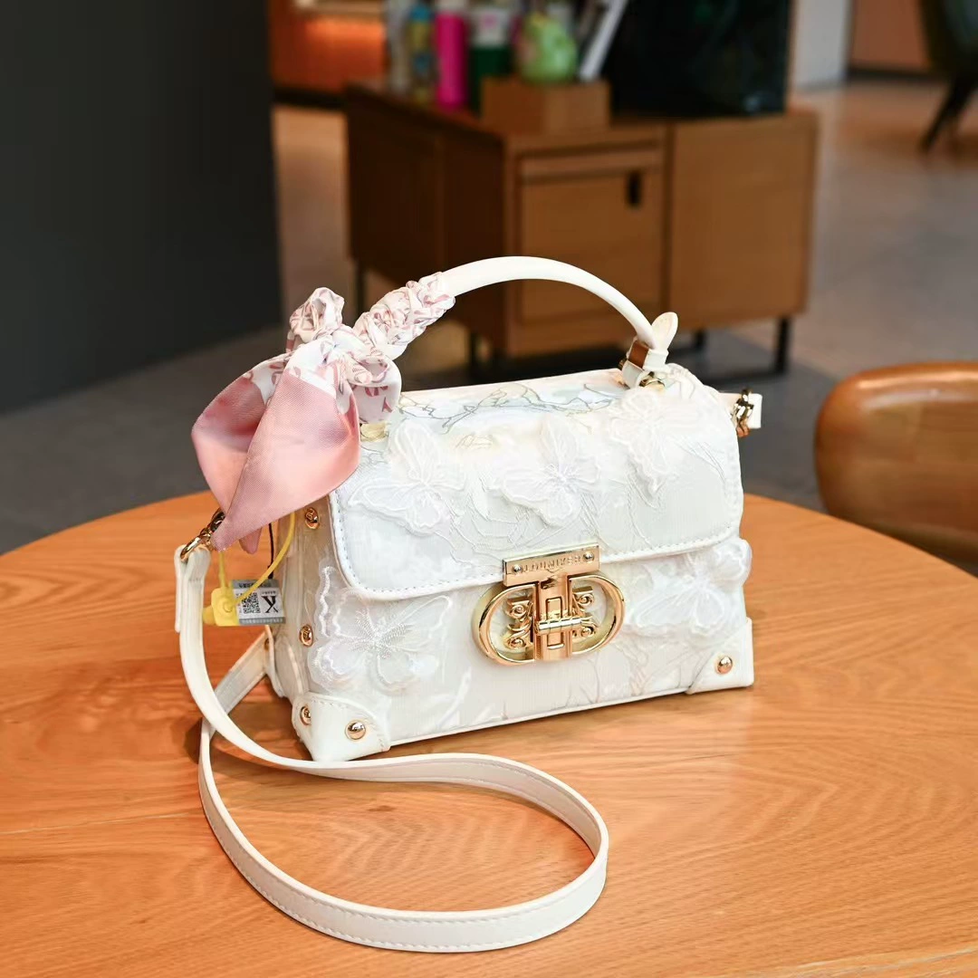 Retro summer one-shoulder bag for leisure