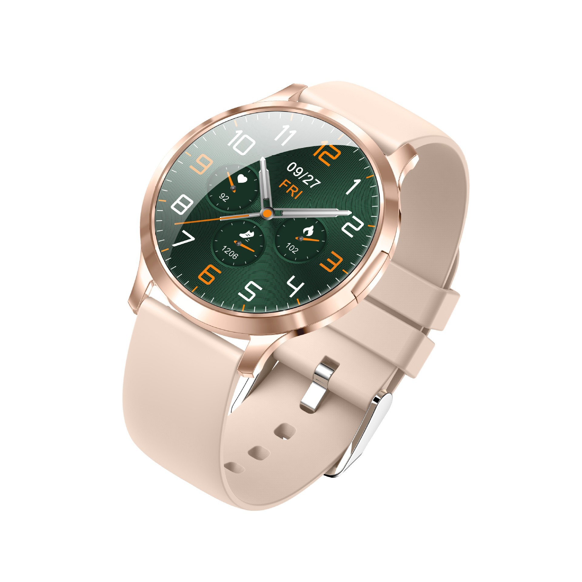 V93 Ultra Thin Smartwatch With Call Function 1.32 Inch Spherical Screen Heart Rate & Blood Pressure Monitoring_voghion.com