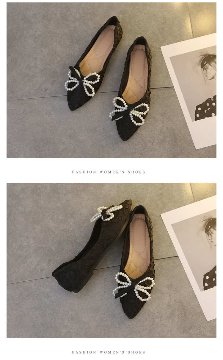 soft bottom pointed toe shallow mouth slip-on shoes NSJJX120596