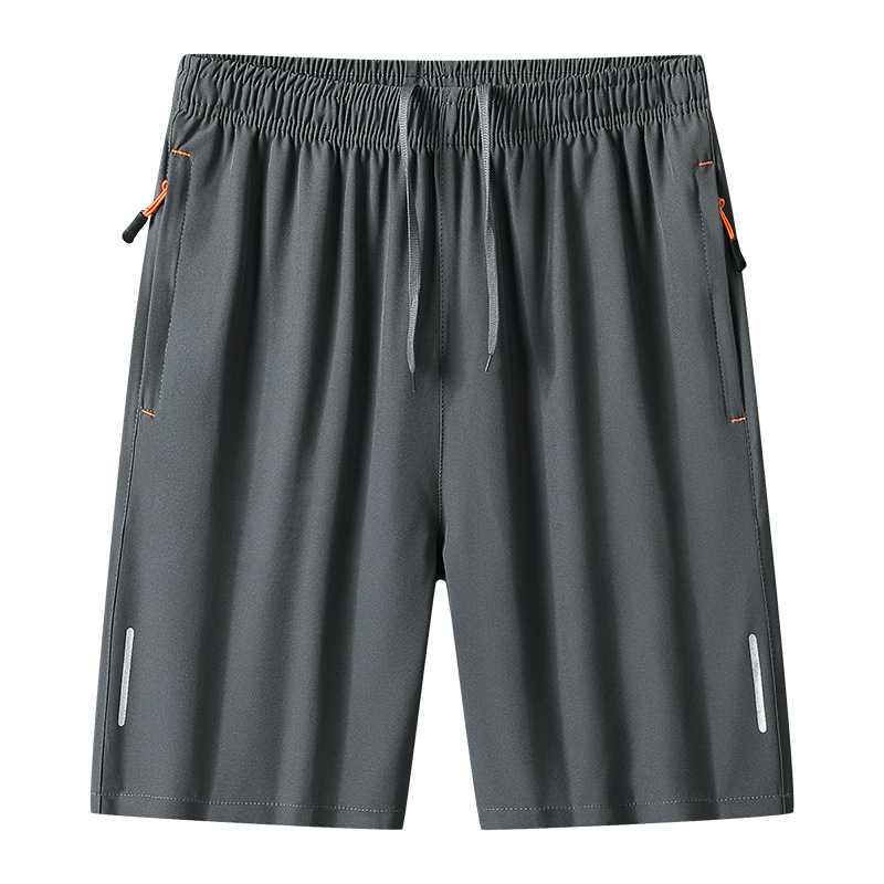 Ice Silk Quick-Dry Shorts for Men, Summer Trendy Loose Fit, Large Size, Sports Casual Breathable Elastic Five-Point Shorts, Cross-Border Wholesale Ice Silk Quick-Dry Shorts for Men, Summer Trendy Loose Fit, Large Size, Sports Casual Breathable Elastic Five-Point Shorts, Cross-Border Wholesale