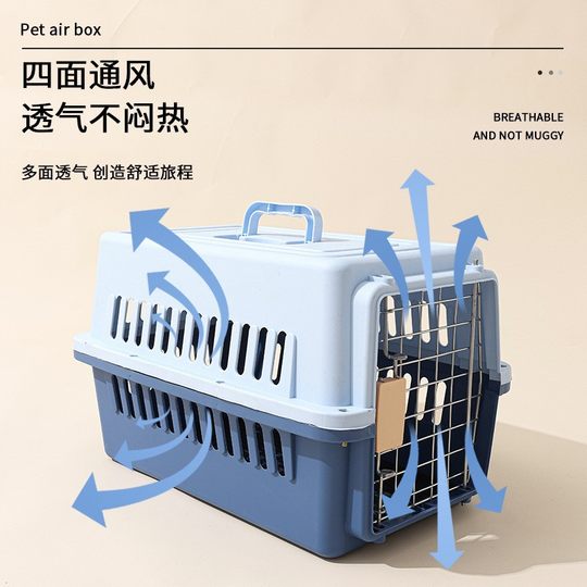 Pet Air Case Outgoing Portable Cat Cat Bag Portable Space Capsule Dog Cage Large and Small Dog Shipping Air Case
