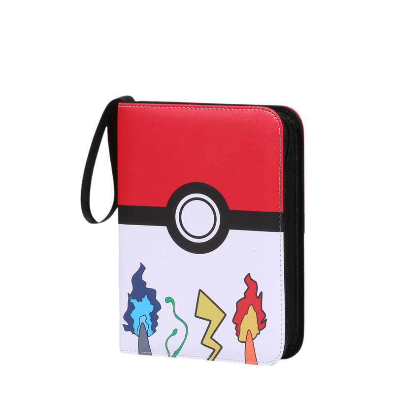 FUENTE fabricante en stock suministro baokemeng juego tarjeta colección libro Magic Baby Tarjeta de cremallera libro de almacenamiento