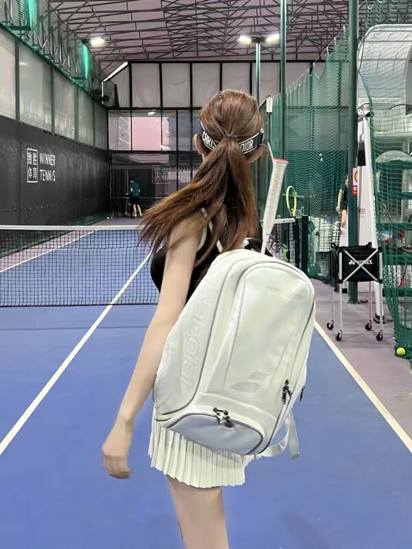 新しいウォームテニスバドミントンバックパックスポーツ大容量独立したラケットコンパートメントシューズコンパートメント多機能記念バックパック|undefined
