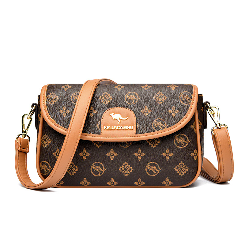 2024 Herbst Neue Damentasche Einzelne Schulter Crossbody Gedruckt Mode Vielseitig Koreanische Version 6069_voghion.com