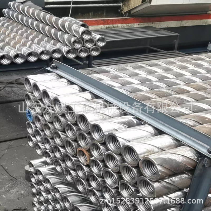 众煤矿用63.5刻槽钻杆 全液压钻机用73刻槽钻杆 R780刻槽钻杆现货