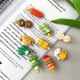 Cartoon fun barbecue string duck bill clip hair clip sweet cute girl style side bangs hair card accessories hair accessories