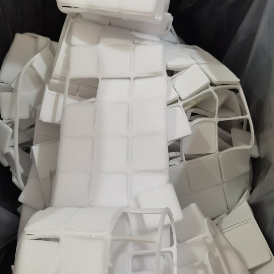 厂家直供加工定制植绒海绵垫白色黑色植绒贴绒海绵盒子内衬海绵垫