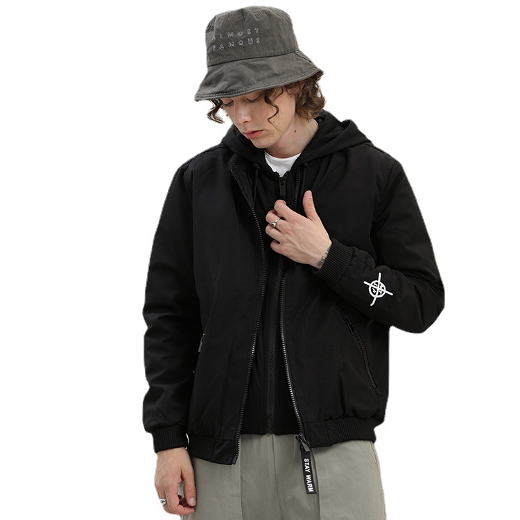Chaqueta de Plumas para Hombre de Fibra de Poliéster Térmica para Invierno image 6