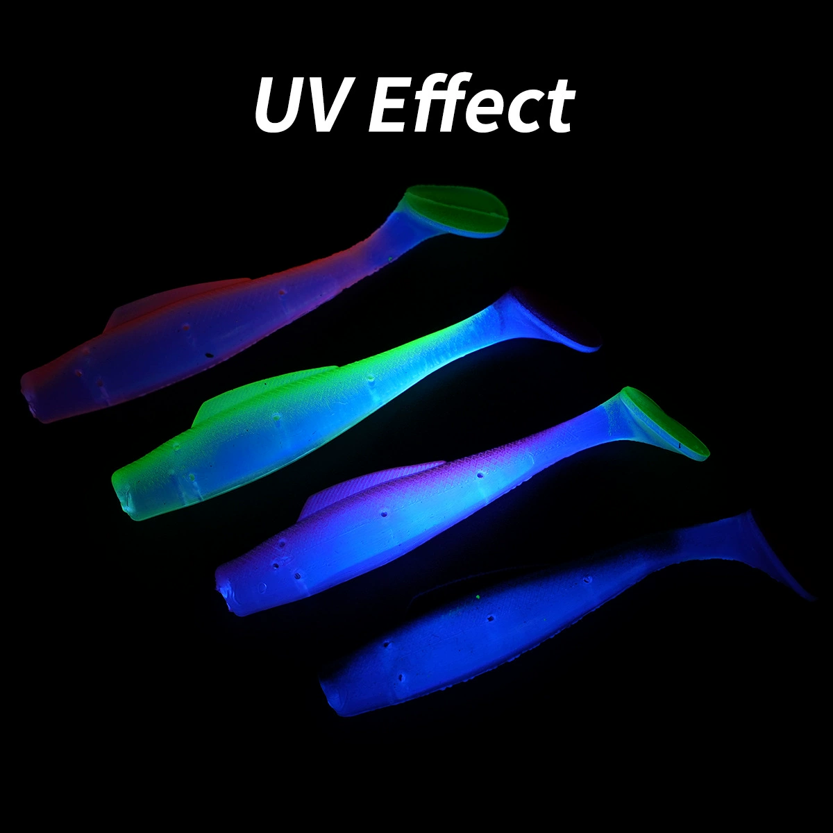 8см плавающая UV Luya гибкая приманка TPR супер мягкая хвостовая бионическая приманка приманка для ловлиGroup койbass мандариновая камбала черная яма