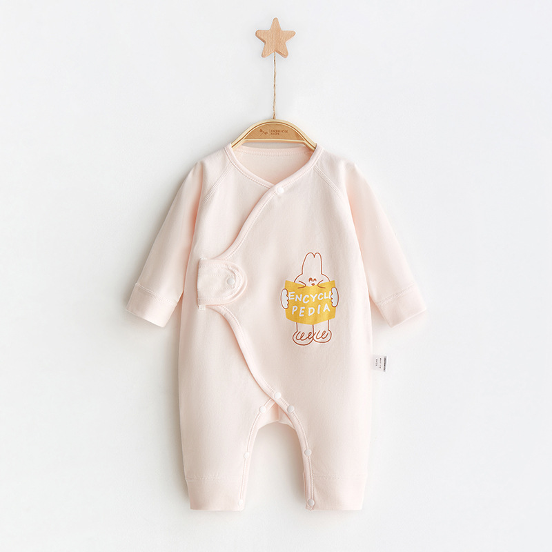 Ropa de bebé recién nacido primavera y otoño verano traje monje fino pijamas mameluco niños y niñas bebé mono image 9