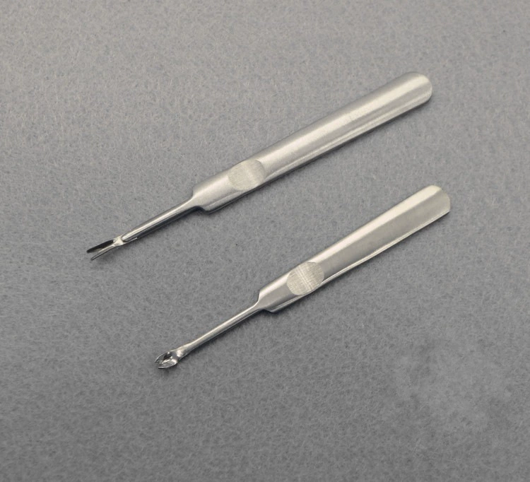 DIY простой Размер инструмента для канавок из кожи Два вида канавок из воловьей кожи (тип U + V