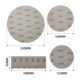 Dust-free mesh sandpaper anti-blocking anti-plugging varnish polishing flocking dust-absorbing mesh sandpaper manufacturers wholesale