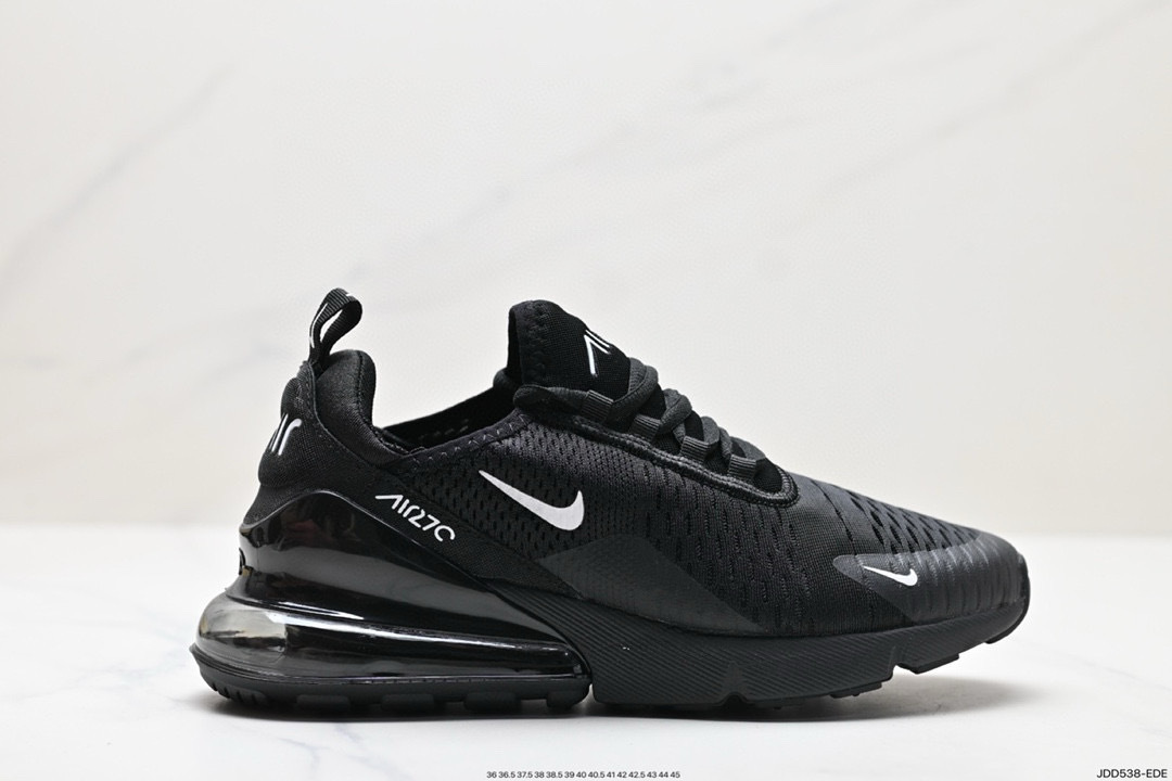 Fábrica de zapatos Putian Air Max270 cojín de aire mesh transpirable ligero zapatos de correr hombres y mujeres zapatos deportivos casuales comercio exterior