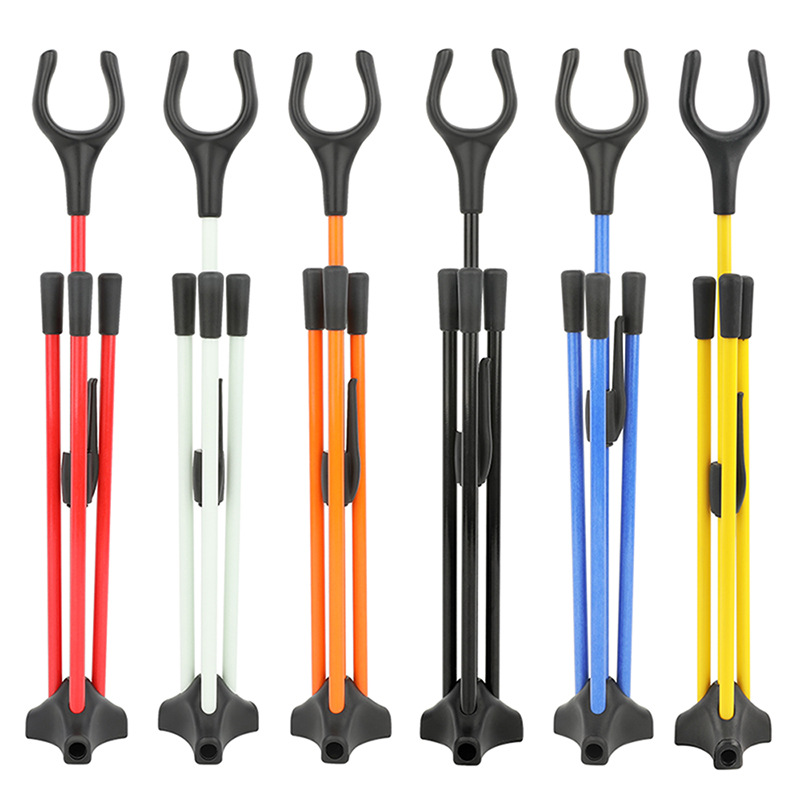 AMEYXGS反曲弓弓架反曲弓美獵弓傳統弓直拉弓用放弓架子玻纖弓架