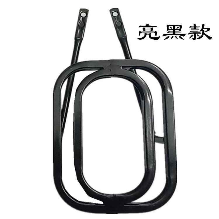 Harley electric motorcycle trunk rack, mounting bracket, large seat, trunk rack, iron frame, storage rack