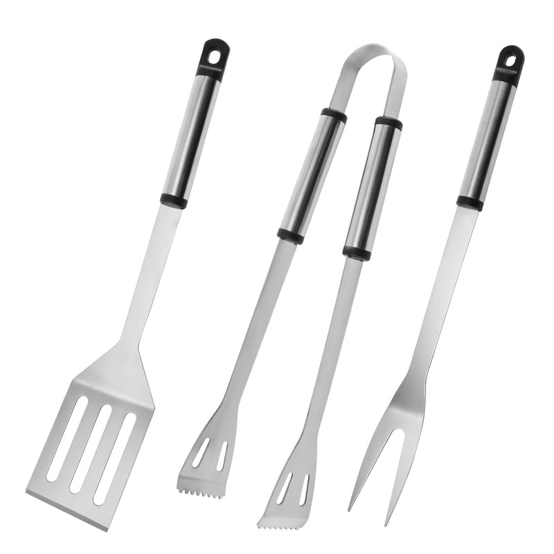 Juego de Herramientas para Barbacoa de 3 Piezas de Acero Inoxidable para Barbacoa al Aire Libre image 6