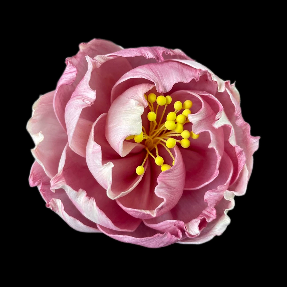 В наличии оптом | 8 см украшение дома градиент цветок пиона свадебный фестиваль макет сцены имитация цветов