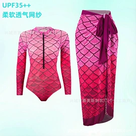 连体泳衣;三件套泳装;泳裤