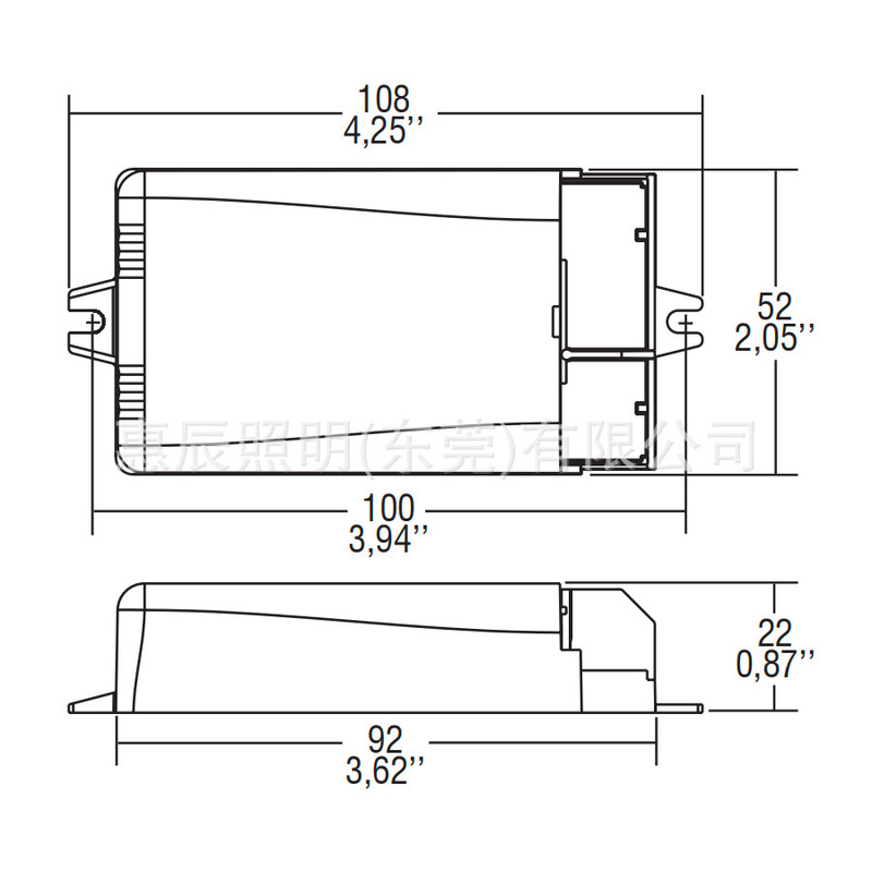 イタリア TCI LED DALI 調光電源ドライバー DCMINI JOLLY DALI 20W125403|undefined