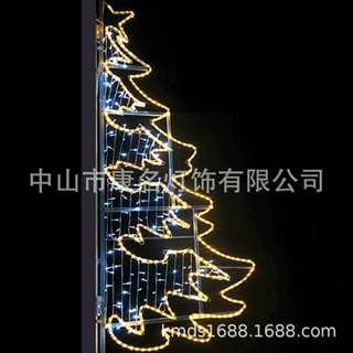 灯杆造型 挂件 小品灯 图案灯 节日亮化  春节灯带 星星灯