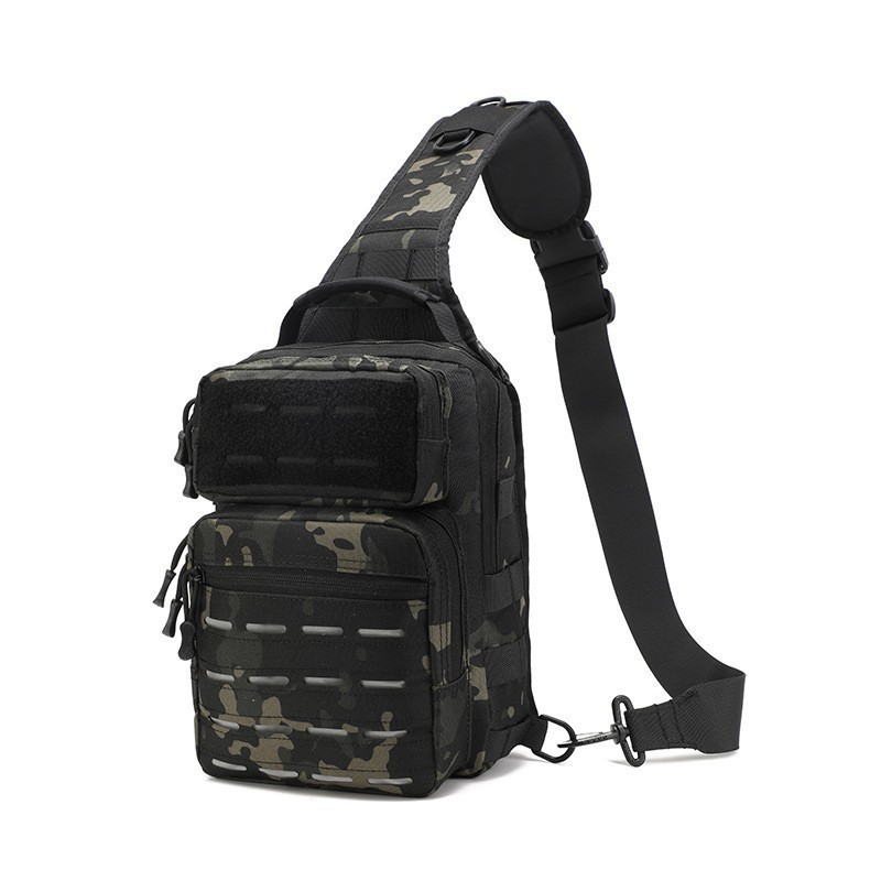 Mochila Táctica Bandolera Multiusos de Tela de Oxford Impermeable para Ciclismo al Aire Libre