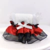 Black red skirt