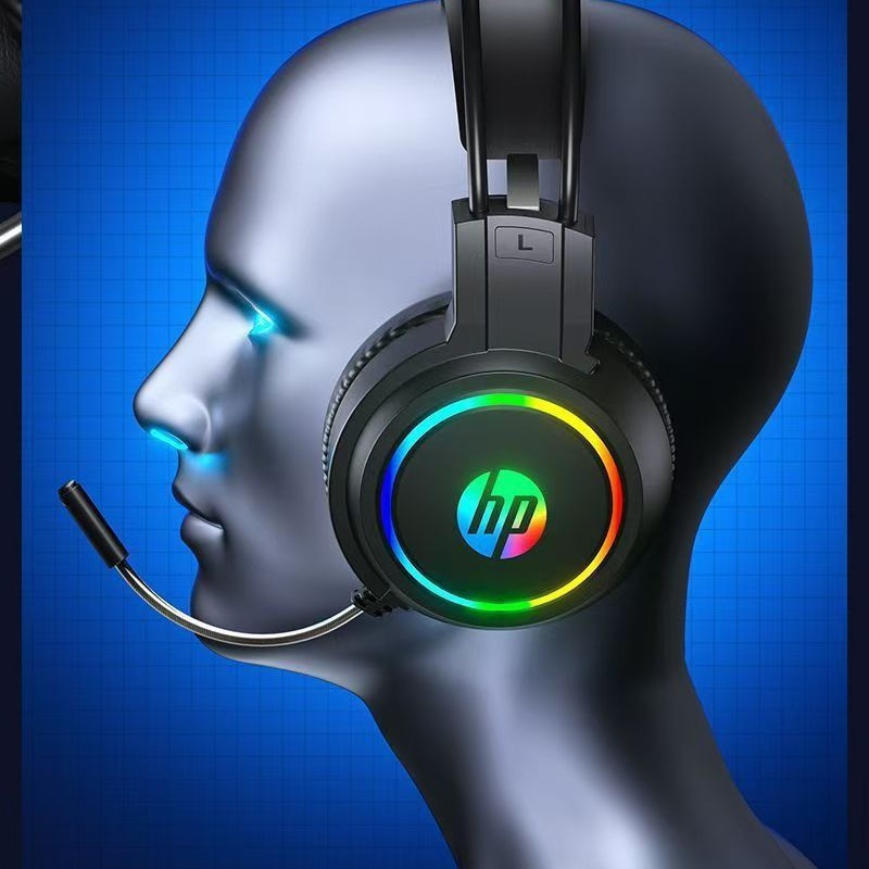 HP/HP新H100コンピュータヘッドフォンヘッドセットUSBデスクトップノートパソコンのヘッドセット|undefined