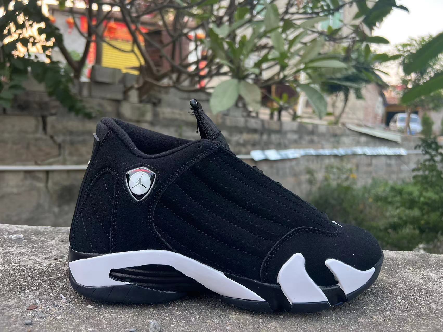 Zapatos de baloncesto puros original aj14 Joe14 rojo Ferrari retro versátil zapatos deportivos para hombres y mujeres