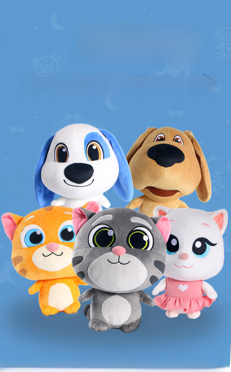 Authentic Angela Plush Toy from Talking Tom and Friends - 28cm