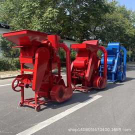 出口农用花生剥壳机花生脱壳机多少钱柴油8匹除尘花生去壳机图片