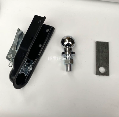 four-wheel go-kart and ATV: Motorcycle frame - ball-head-connecting-bracket-fixed-metal-plate-straight-type