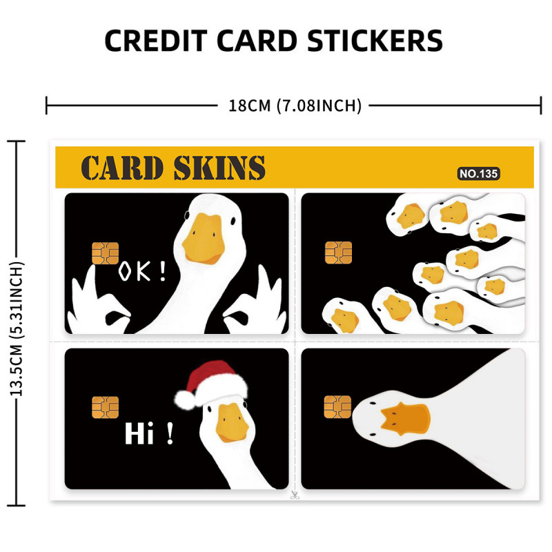 Cross-border new interesting cartoon animal credit card…