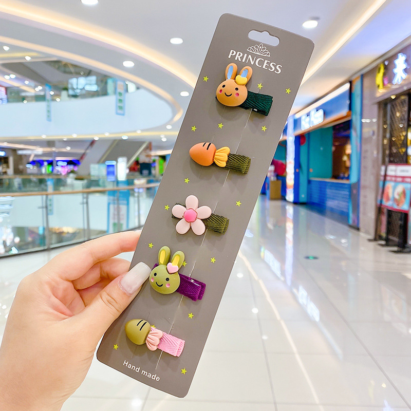 Clip de verano Corea del Sur lindo traje roto horquilla Accesorios para el cabello para niños