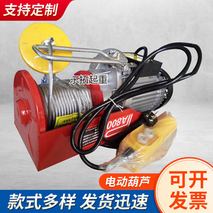 Miniature electric hoist with sports car electric hoist 220V/PA200-PA1000 household crane