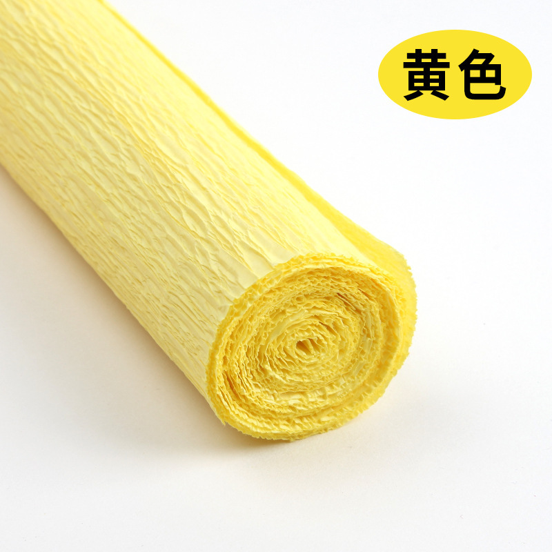 縁取り紙カラー厚手シワ紙手作り花制作材料紙diyシワ紙バラ手作り折り紙|undefined