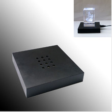 博時 10*10cm 黑色塑料LED發光燈座　USB接口，可電池供電
