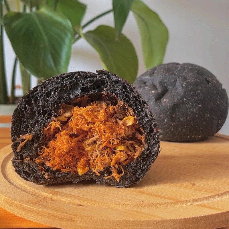 3欣小焙欧包手作烘焙全麦夹心带馅学生早餐奶酪肉松芋泥面包120g|undefined